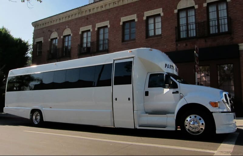 Fort Lauderdale 30 Passenger Party Bus White