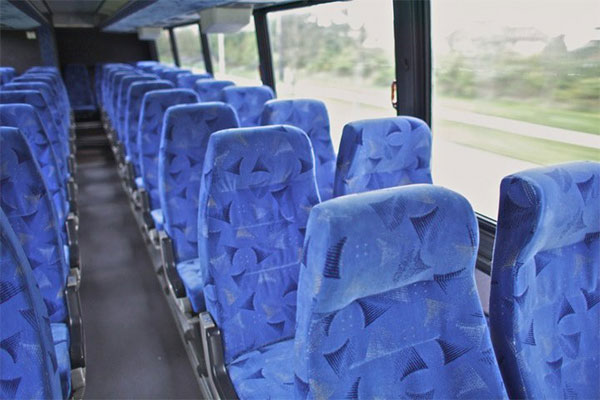 Fort Lauderdale 56 Passenger Motor Coaches Interior
